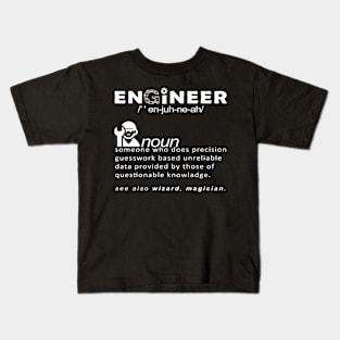 funny engineer naun Kids T-Shirt